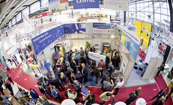 Magnet: Husum-Wind-Messestand