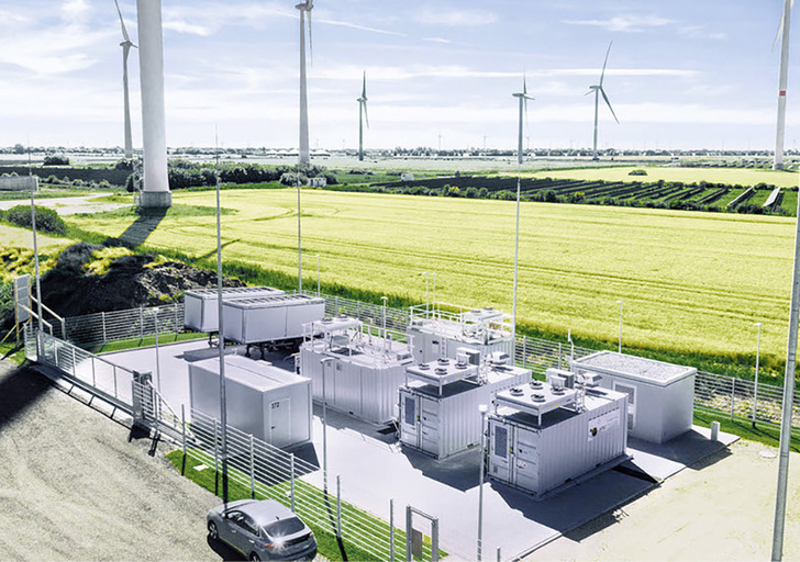 Die EU fördert H2-Infrastrukturprojekte.