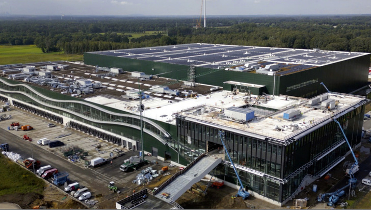 Sunrock soll die Anlage betreiben, wie hier bei Levi Strauss in Dorsten.