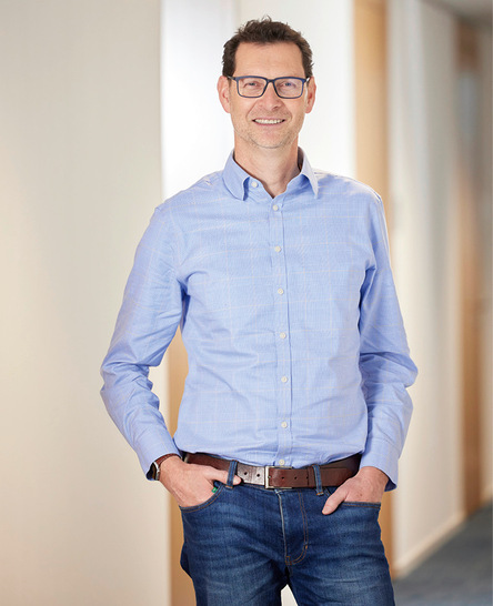 Ralf Barding ist der Leiter Human Ressources des Windpark- und Solarpark-Projektierungsunternehmens WPD am Standort Bietigheim.