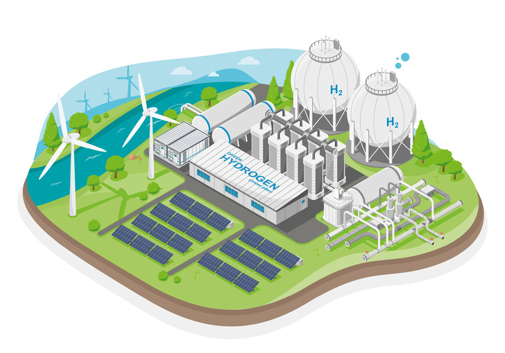 Für das zukünftige Energiesystem spielt Wasserstoff eine entscheidende Rolle.