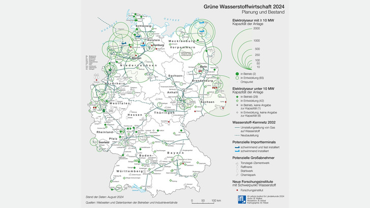 So steht es um die Wasserstoffwirtschaft in Deutschland. 