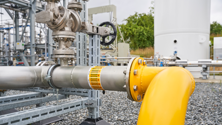 Der Ausbau von Wasserstoffleitungen ist eine wichtige Baustelle für den Aufbau der Wasserstoffwirtschaft. 