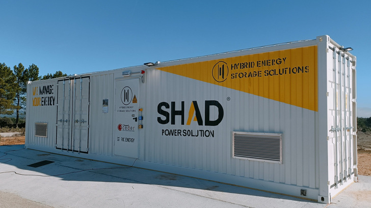 Batteriespeicher fürs Netz.