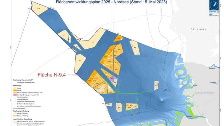 Fläche N-9.2 erzielte einen 90 Prozent geringeren Preis als Ausschreibungsflächen in den vergangenen Jahren.  