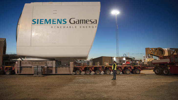 Wertschöpfung in Europa, Wertschöpfung in Deutschland? Prototyp einer Anlage vom Typ SG 14-236 DD