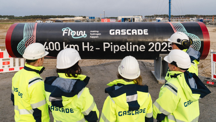 Die Pipeline besteht aus bestehenden Erdgasleitungen. 
