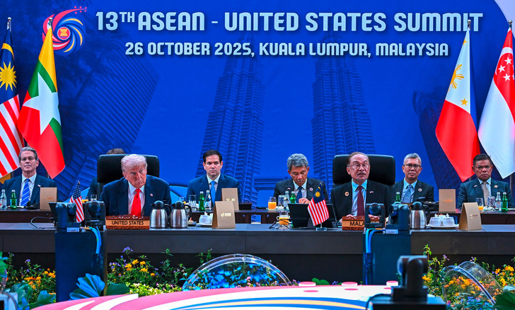 Asean-Gipfel im Oktober 2025 mit US-Präsident Donald Trump