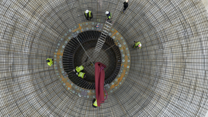 Fundamentbau für das Abo-Wind-Projekt Cuevas de Velasco in Spanien, der gemäß Bauplanung zu Anfang 2022 den Betrieb aufnimmt.