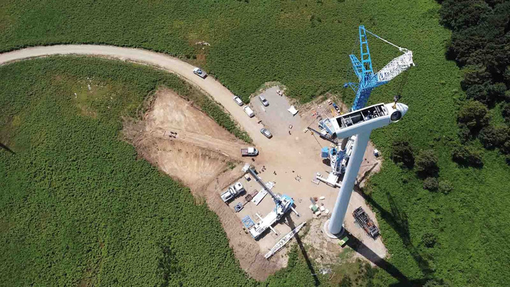 2026: Baustart für 66-Megawatt-Windpark Alas auf Sardinien
