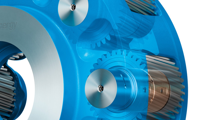 Winergy-Getriebe der Revo-Generation, erste Planetenstufe