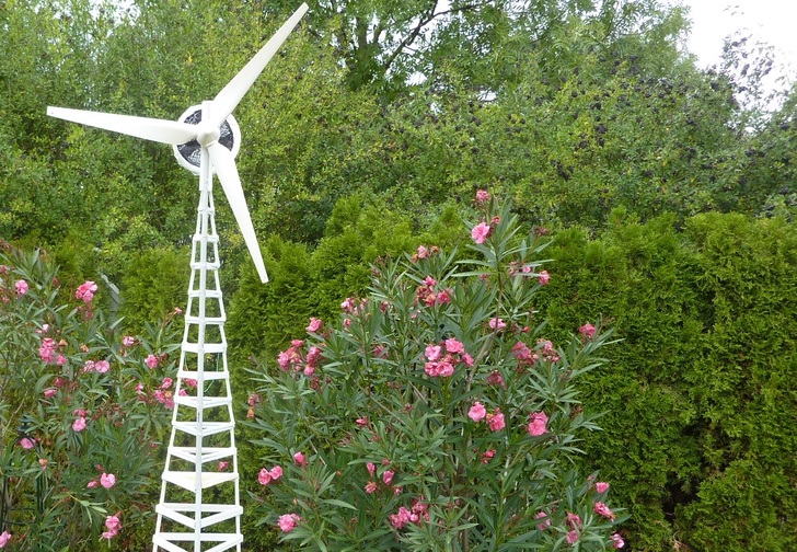 So könnte die Anlage auf einem Gittermast nach Vorstellung von Bendix aussehen.