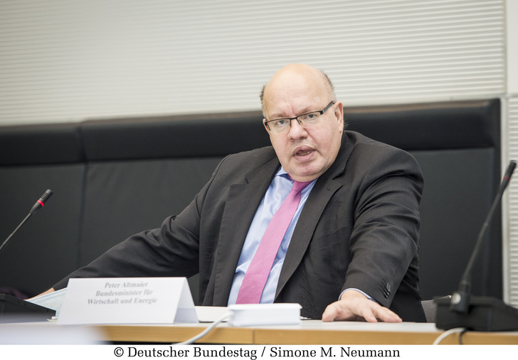 Bundeswirtschaftsminister Peter Altmaier - © Deutscher Bundestag – Simone M. Neumann