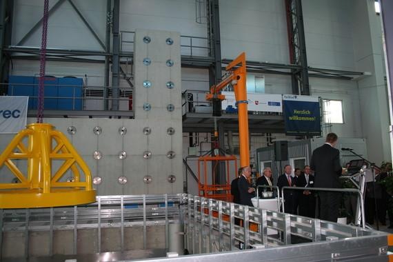 TTH_1 | Eröffnung des Testzentrum für Tragstrukturen Hannover (TTH) am 4. September.