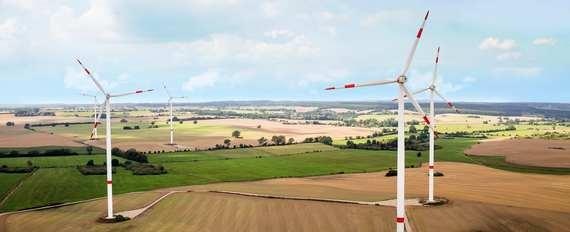 Eno-Windpark in Stäbelow. - © Foto: eno energy