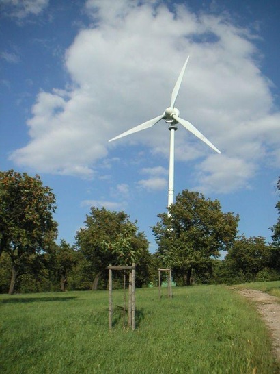 Enercon-Anlage vom Typ E-40, die unter Green-X-Money für Geldanleger bereit steht.