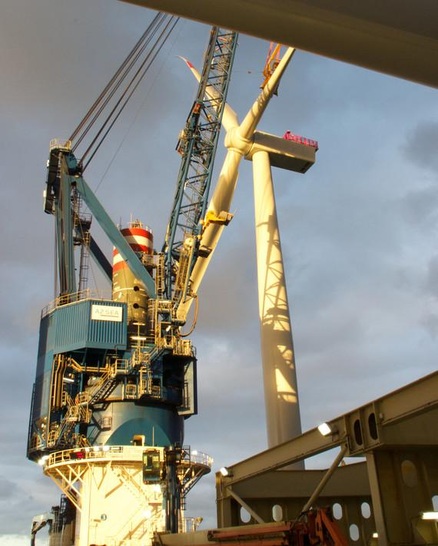 Riffgrund | Offshore-Installation der ersten Anlage für Borkum Riffgrund.