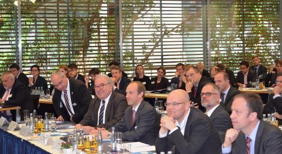 Fachtagung der Stiftung Offshore Windenergie zur Zukunft der Branche nach der EEG-Novelle 2014 in der Landesvertretung Schleswig-Holstein in Berlin.