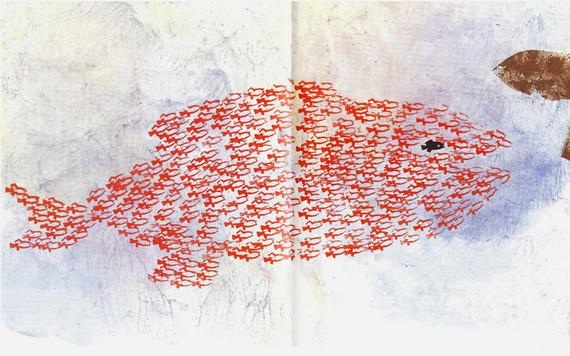 Gemeinsam stark wie der Fischschwarm, der sich als großer Fisch tarnt: Die vielen kleinen Regerativquellen setzen sich gegen die Energiekonzerne durch. - © Copyright: Leo Lionni „Swimmy”  1963, 2004
