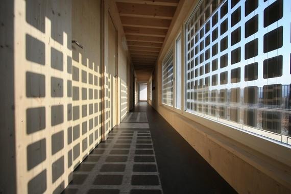 Licht und Schatten in der Solararchitektur.