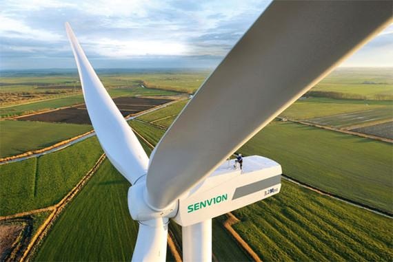 Senvion-Anlagen stehen auch im neuen Bürgerwindpark. - © Foto: Senvion