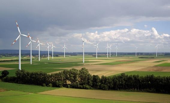 Windpark Energiekontor | 20 Gigawatt Windleistung will die niedersächsische Landesregierung bis 2050 ans Netz bringen. Zurzeit sind es gut acht Gigawatt. - © Foto: Energiekontor