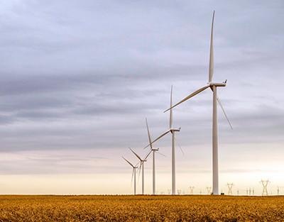 Siemens Windpark USA | 122 Siemens Windenergieanlagen für das Windkraftwerk Western Plains: Anlagen vom Typ SWT-2.3-108 kommen bei dem Projekt zum Einsatz und sollen sauberen Strom für etwa 100.000 US-Haushalte erzeugen. - © Foto: Siemens AG