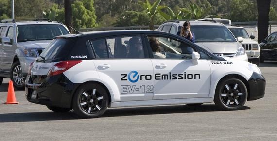 E-Mobilität: Nissan Leaf.