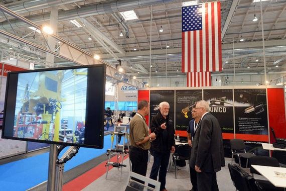 HMC | Windenergiemesse in Hamburg: Präsentation von 17 Länder-Pavillions.