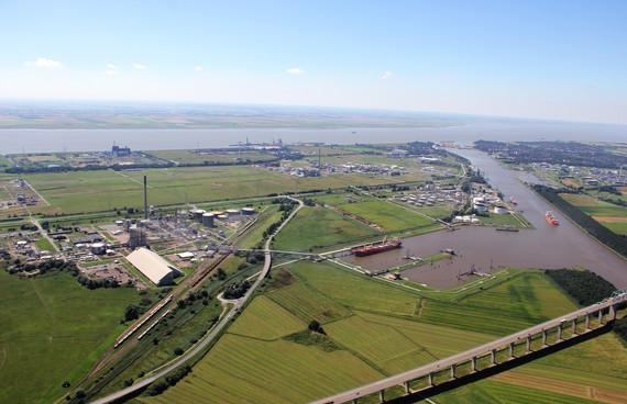 The industry site of Brunsbüttel