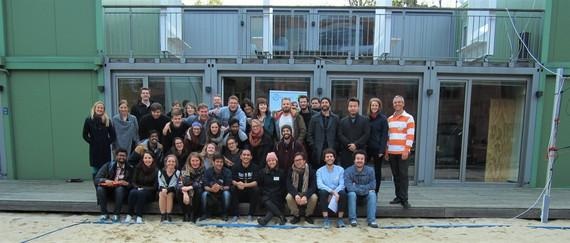 Climathon Berlin | Die sieben Berliner Teams entwickelten in dem 24-stündigen Climathon Projekte, die sie am Morgen einer Jury aus Experten präsentierten.