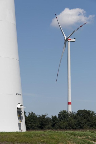N131/3000 | Die Binnenlandwindenergieanlage N131/3000: Windpark Hollich-Sellen in Nordrhein-Westfalen: Inzwischen ist N131 auch als 3,6-MW-Variante erhältlich - und bald als 3,9-MW-Typ..