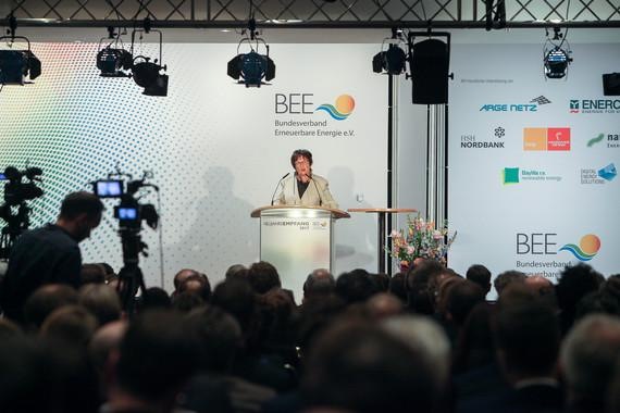 Bundeswirtschaftsministerin Brigitte Zypries beim BEE-Neujahrsempfang 2017