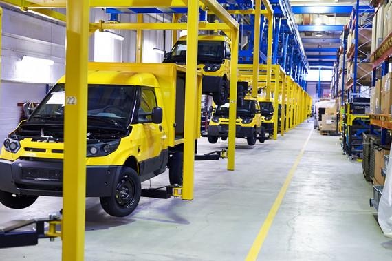 Streetscooterproduktion in Aachen. - © Deutsche Post DHL Group Streetscooterproduktion in Aachen.