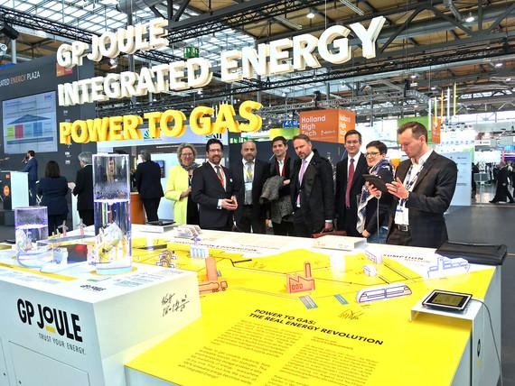 GP Joule gehört zu den innovativen Unternehmen in Norddeutschland, die unter anderem mit ihrem PEM-Elektrolyseur zeigen, wie die Energieversorgung der Zukunft aussehen wird. - © Nicole Weinhold