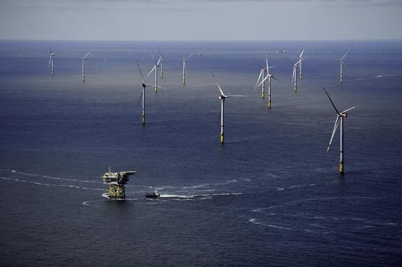 Der Offshore-Windpark Gode Wind. - © Foto: DONG Energy