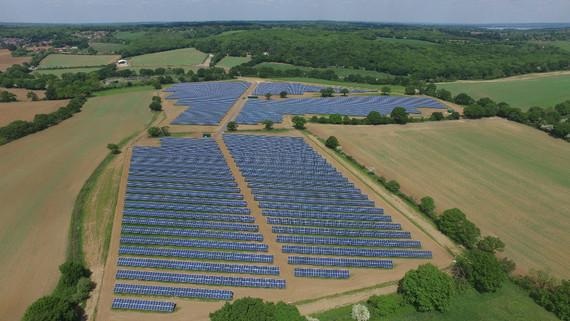 Grossbritannien Outwood Solarpark | Wie viel Regenerativstrom brauchen wir?