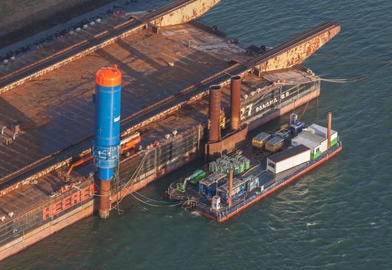 Blue Piling, Testanlage