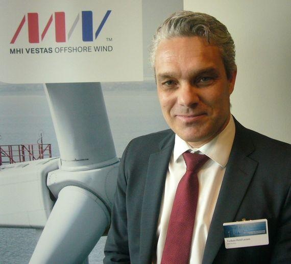 Torben Hvid Larsen | MHI-Vestas-CTO Torben Hvid Larsen, Technologiechef beim dänisch japanischen Joint Venture von Vestas und Mitsubishi zum Bau von Offshore-Windturbinen - © Tilman Weber