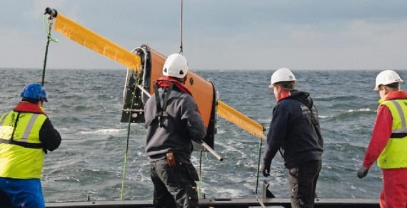 Bergung von Kampfmitteln.