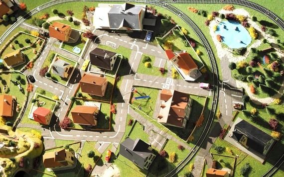 Die Miniaturstadt ist Teil der Ausstellung des Freilichtmuseums Cloppenburg zum Forschungsprojekt der FH Münster.