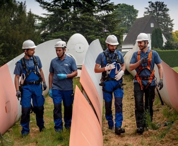 Empower Refugees | Empower Refugees. Flüchtlinge in Aus- oder Fortbildung bei PSM in Erkelenz - © PSM