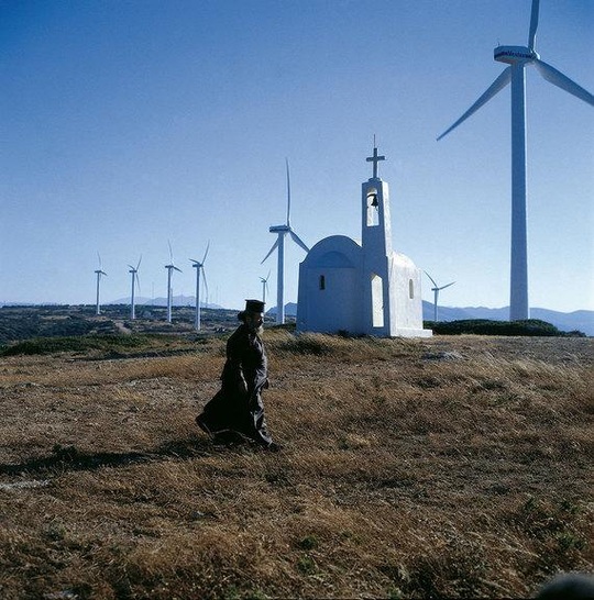 Griechenland Windpark Vestas | In Griechenland ist aktuell eine Windenergieleistung von 2,6 GW installiert. - © Vestas