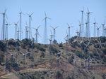 Retrostyle - alter Windpark in Tahachapi.