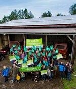 Energiebüger präsentieren ihre Solaranlage. | Bürgersolaranlage