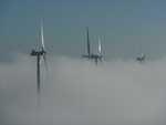 Nabulöse Wiederkehrende Windpark-Prüfung.