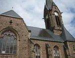 Solaranlage auf Luther amp;lt;Kirch in Meissen | Mit dem Denkmalschtz nicht im Konflikt: Die Photovoltaikanlage auf dem Dach der Lutherkirch im sächsischen Meissen fällt kaum auf.