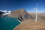 Swisswinds Wallis | Die höchste Windenergieanlage Europas steht am Gries im Wallis (Schweiz). - © obs/SIG Services Industriels de Genève
