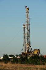 Fracking in Alvarado, Texas.