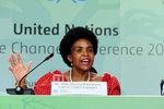 Südafrikas Außenministerin Maite Nkoana-Mashabane verkündet den Deal der 17. UN-Klimakonferenz, mit 36 Stunden Verspätung.